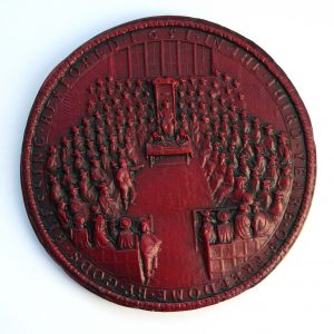 The Commonwealth - Reverse in Red -  2nd Great Seal.